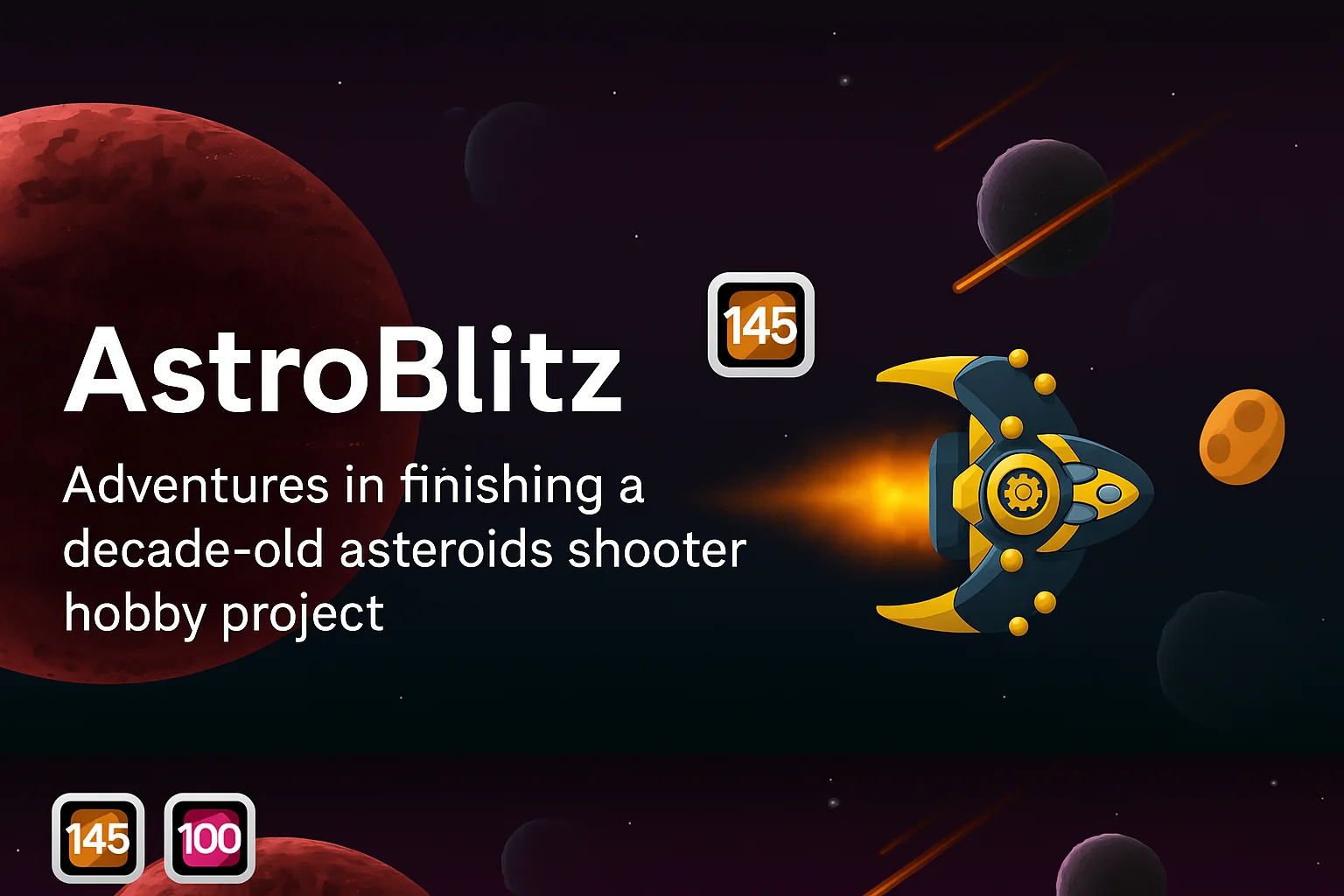 AstroBlitz: An Objective-C Game Odyssey