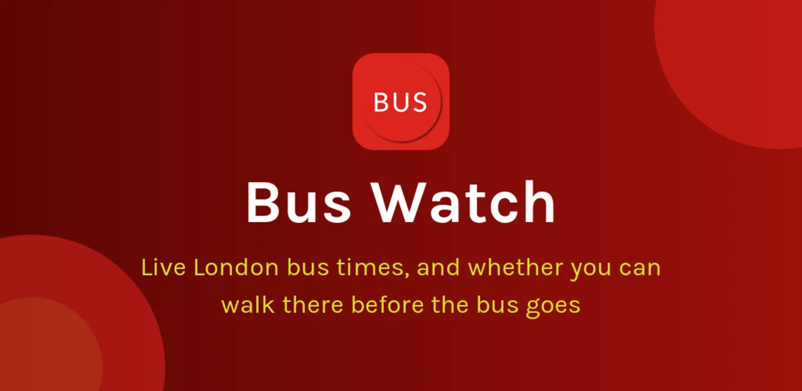 Meet the App: Bus Watch for Android